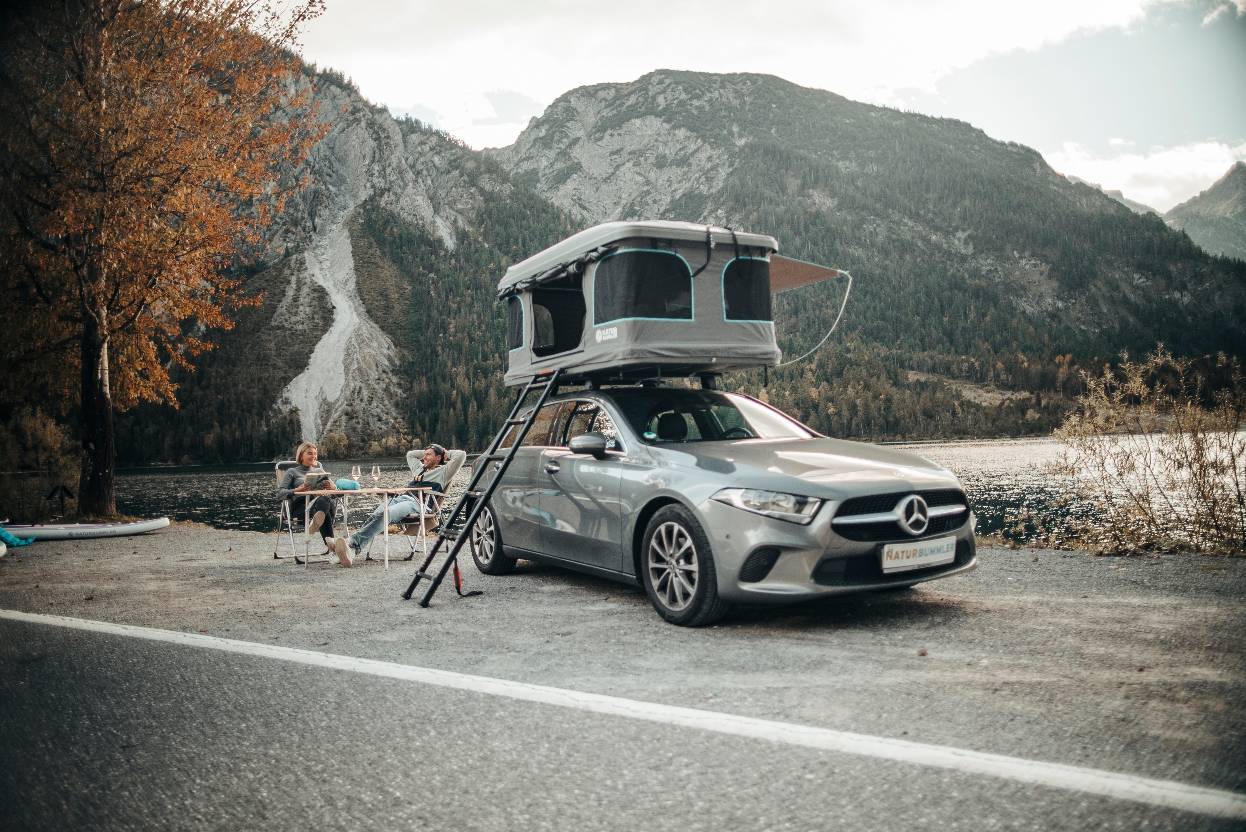 Übernachten im Kleinwagen: Mercedes A-Klasse