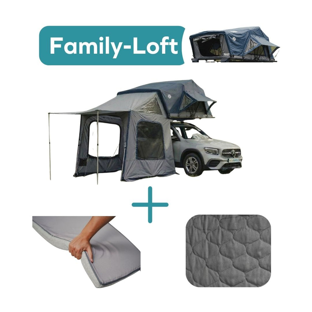 nordkap zelt comfort xxl Family-Loft Comfort Bundle – Naturbummler