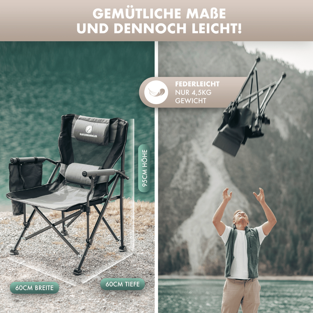 Alu-Campingstuhl CLOUD SIT+ online kaufen – Naturbummler