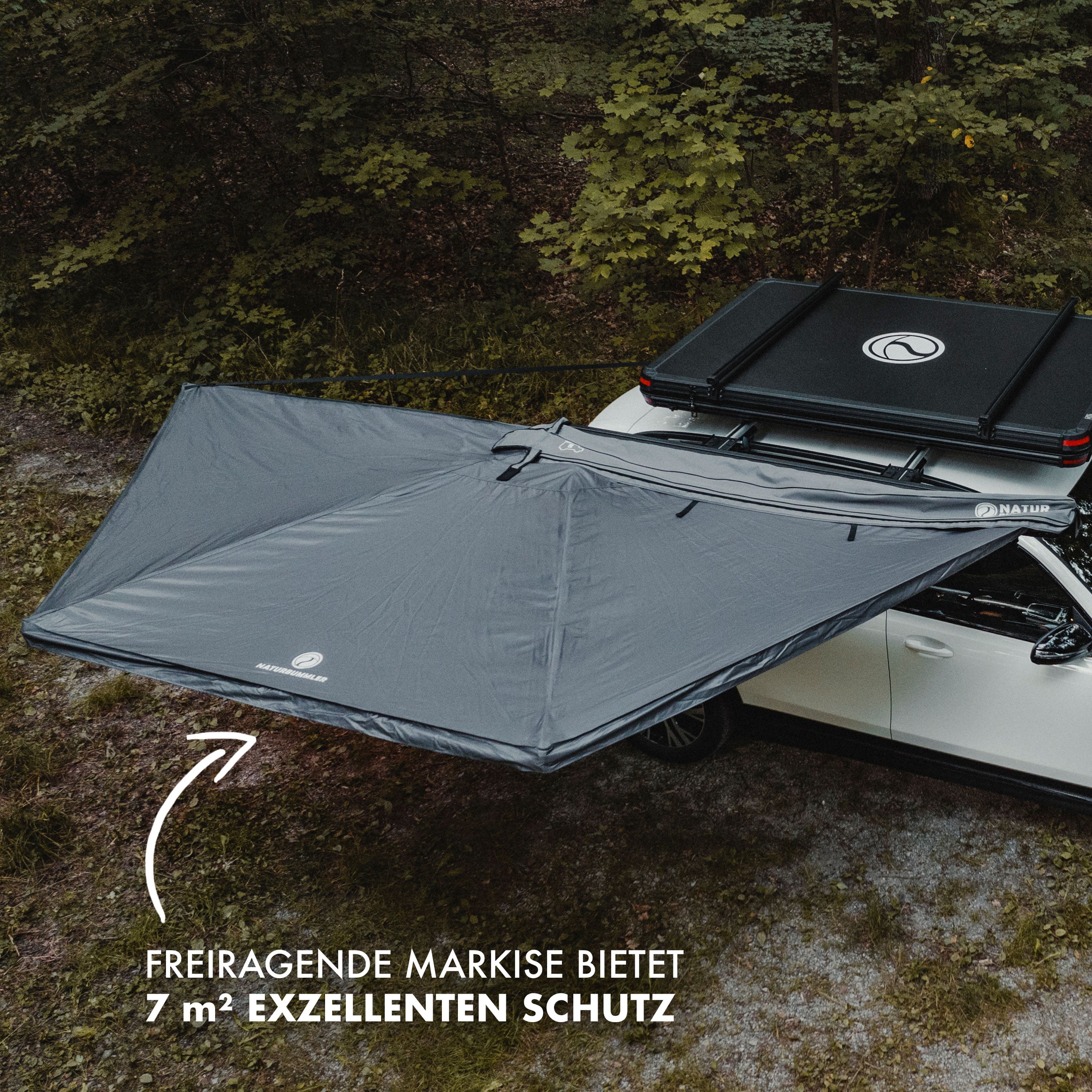 180° Seitenmarkise Camping