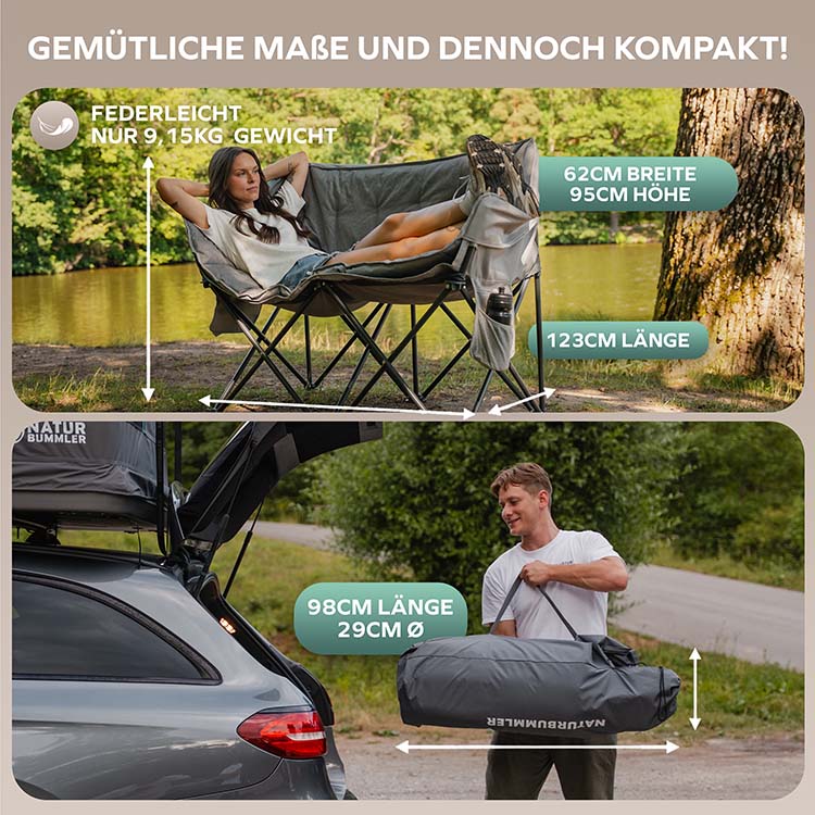 Campingsofa DualComfort+
