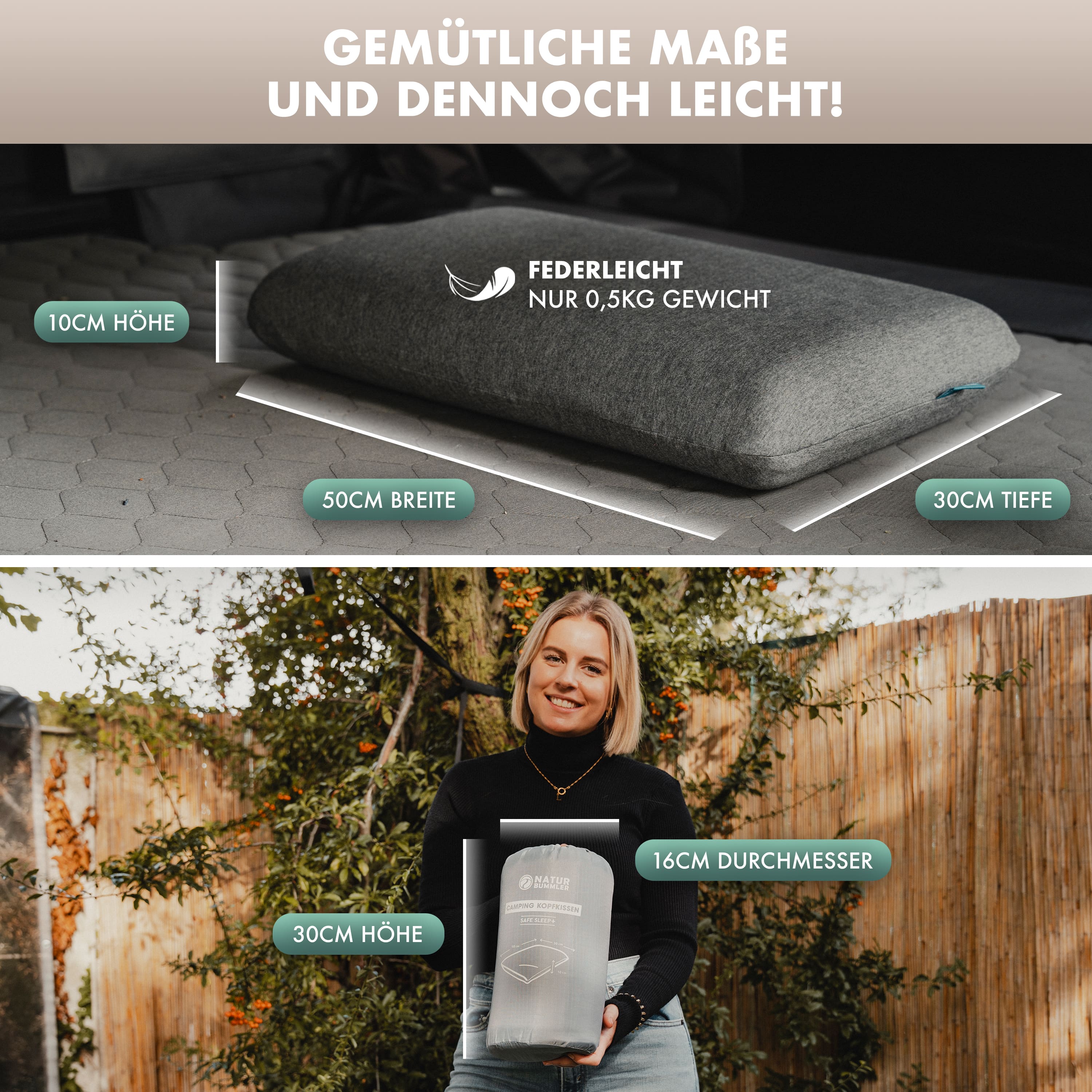 Campingkissen SafeSleep+
