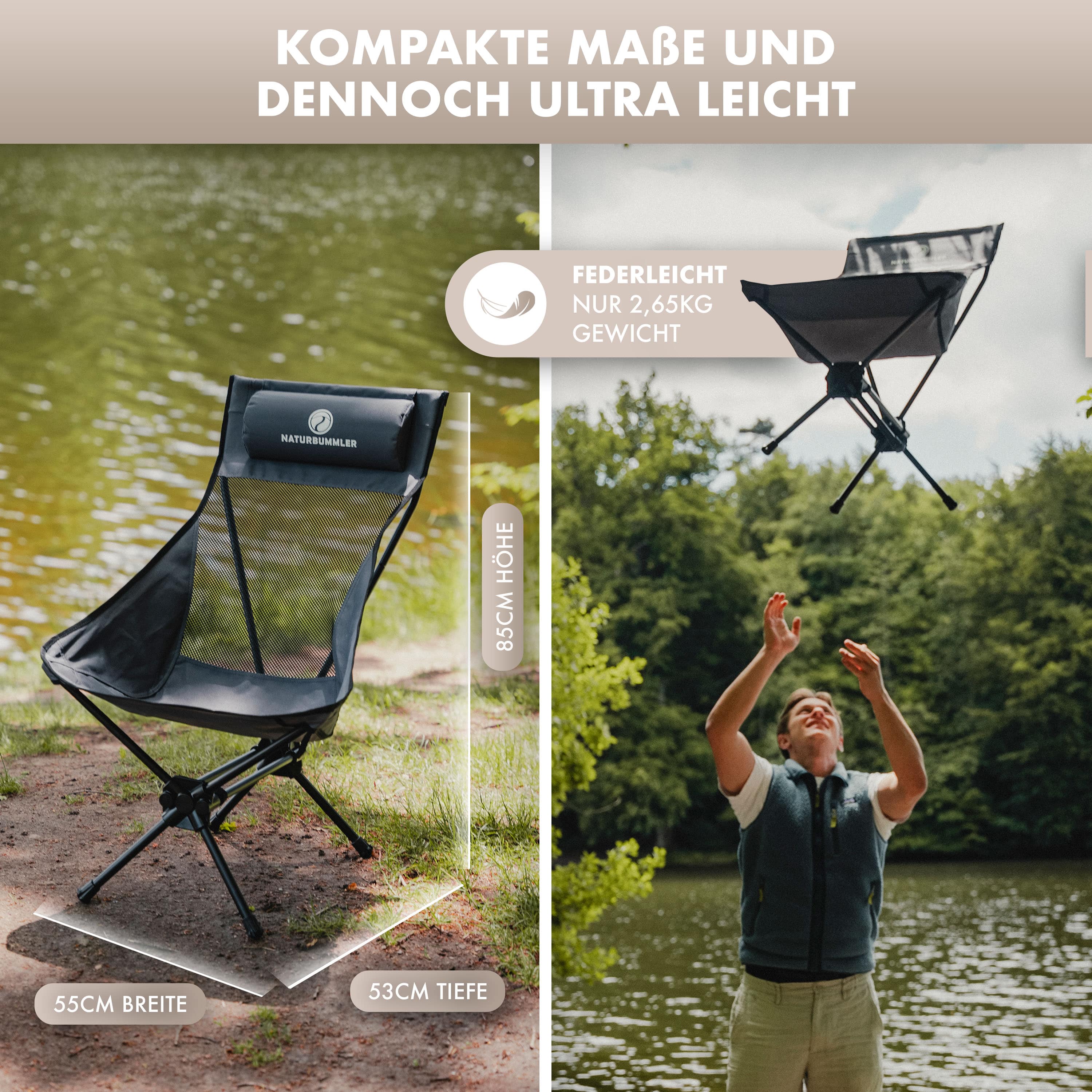 Alu-Campingstuhl CLOUD Light+ online kaufen