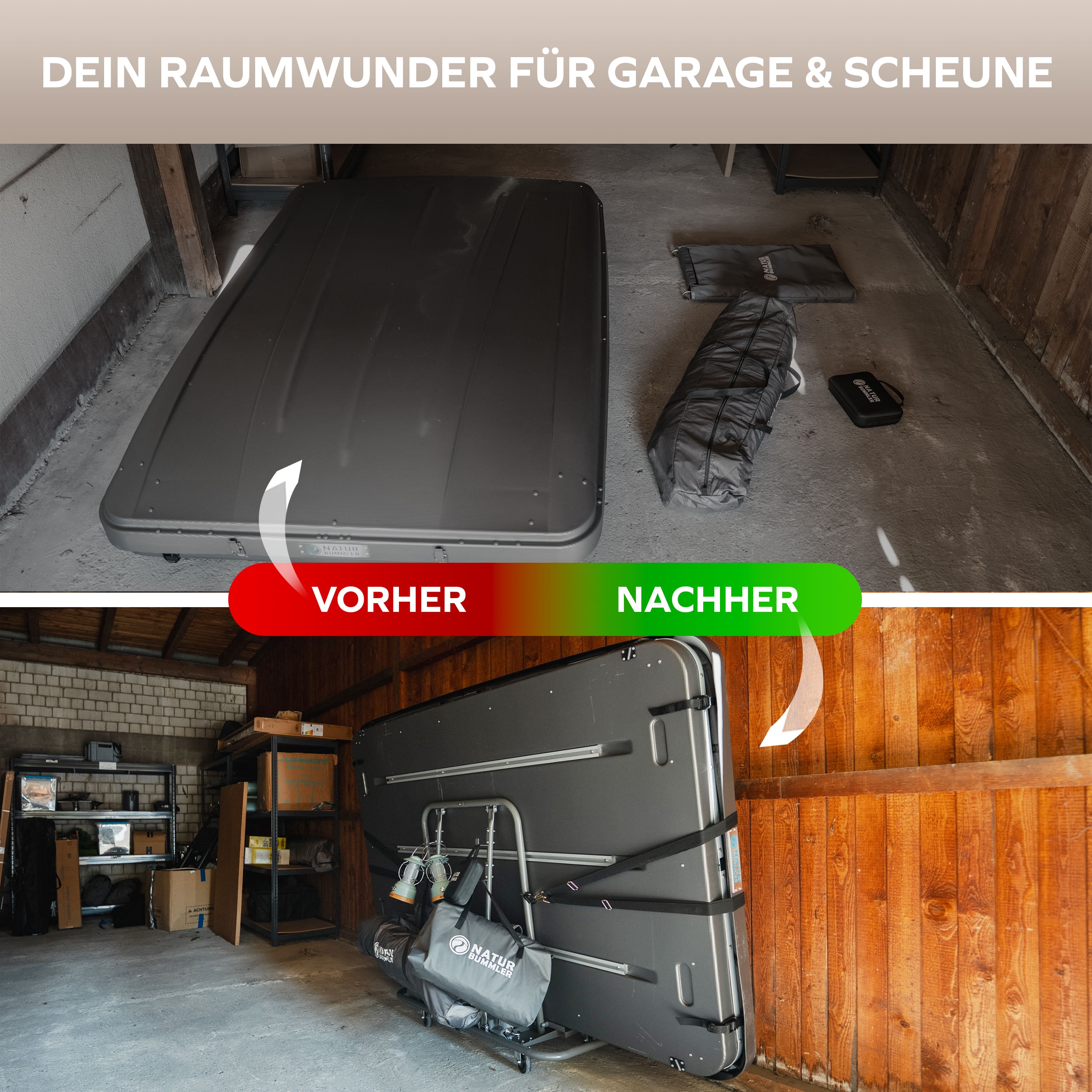 Dachzelt-Trolley – Naturbummler