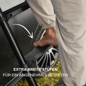 dachzelt leiter Dachzelt-Leiter für Flitzerreihe