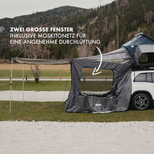 vorzelt fürs zelt Vorzelt Alu-Kraftkiste 2.0 – Naturbummler