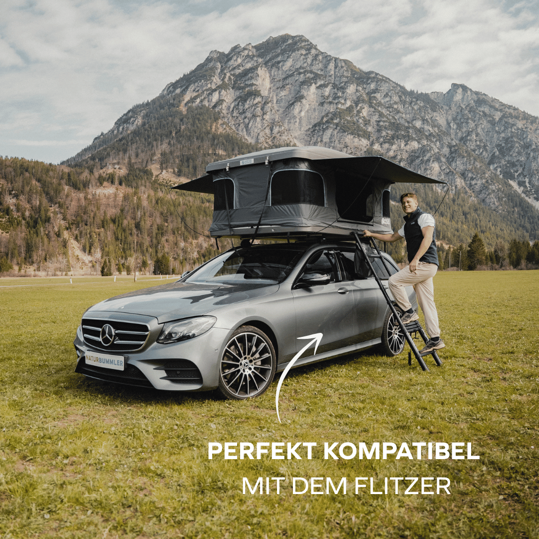 Ausziehbare Dachzelt-Leiter » Hier online bestellen ✓ – Naturbummler