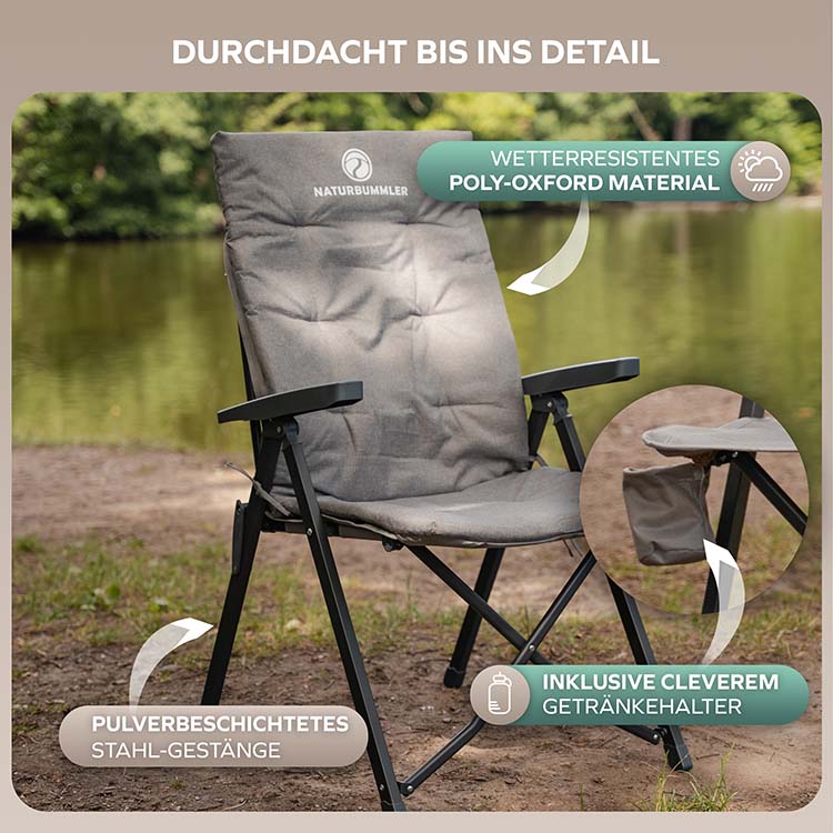 Campingstuhl ErgoFlex Pro (Geprüfte B-Ware)