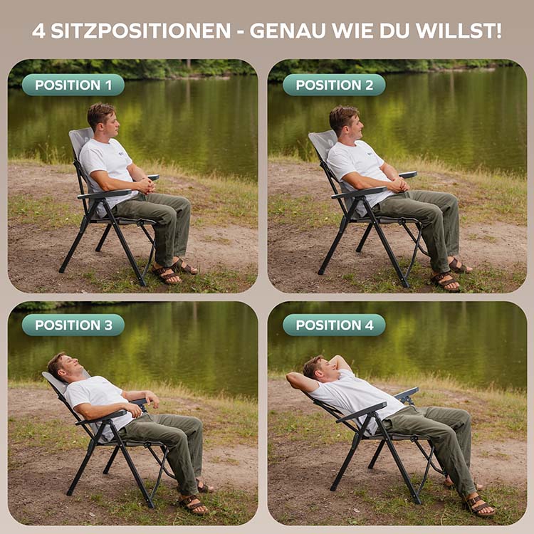 Campingstuhl ErgoFlex Pro (Geprüfte B-Ware)