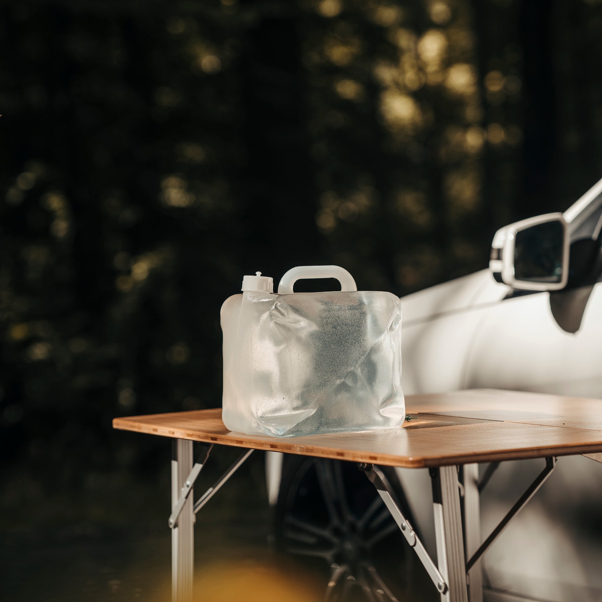 Semptec Camping-Kanister faltbar: Faltbare Wasserkanister mit