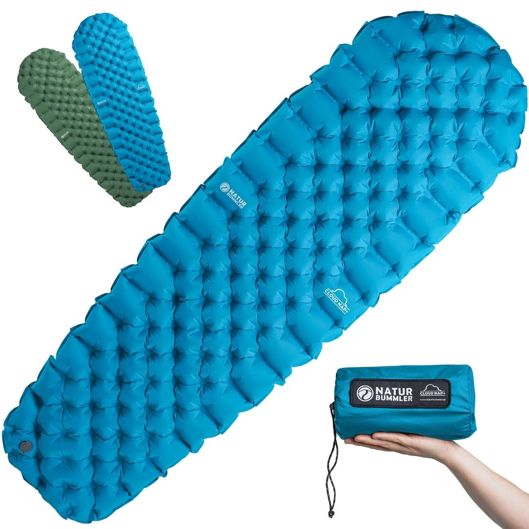 Aufblasbare Outdoor Isomatte » Hier online bestellen ✓ – Naturbummler