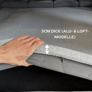 dachzelt matratze zu hart Topper für Dachzelt-Matratze online bestellen – Naturbummler