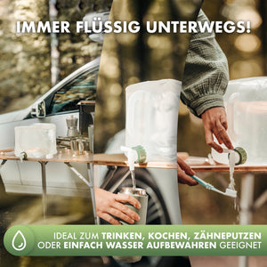 wasser aufbewahren Faltbarer Camping Wasserkanister » Hier online bestellen – Naturbummler